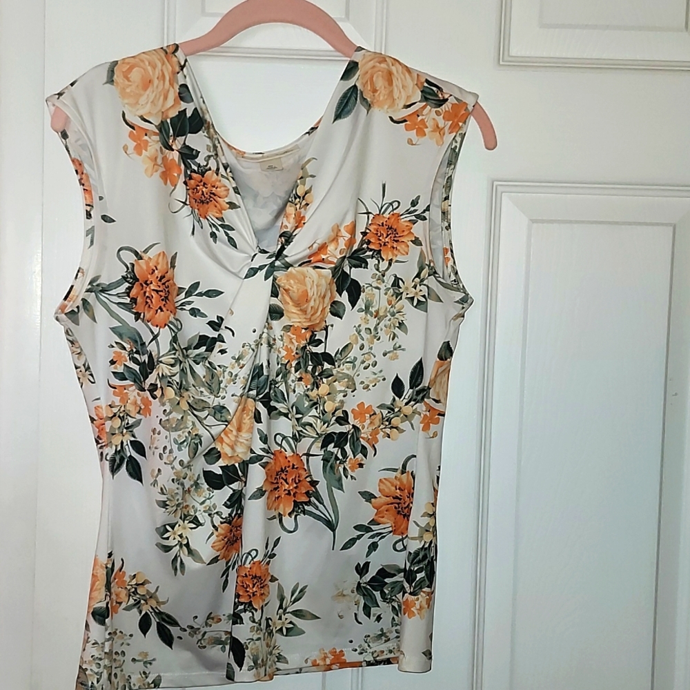Floral Print Women's Top